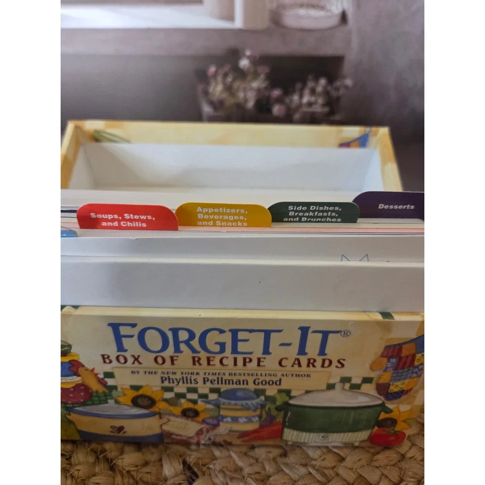Fix-It and Forget-It Box of Recipe Cards Phyllis Pellman Good 101 Slow Cooker
